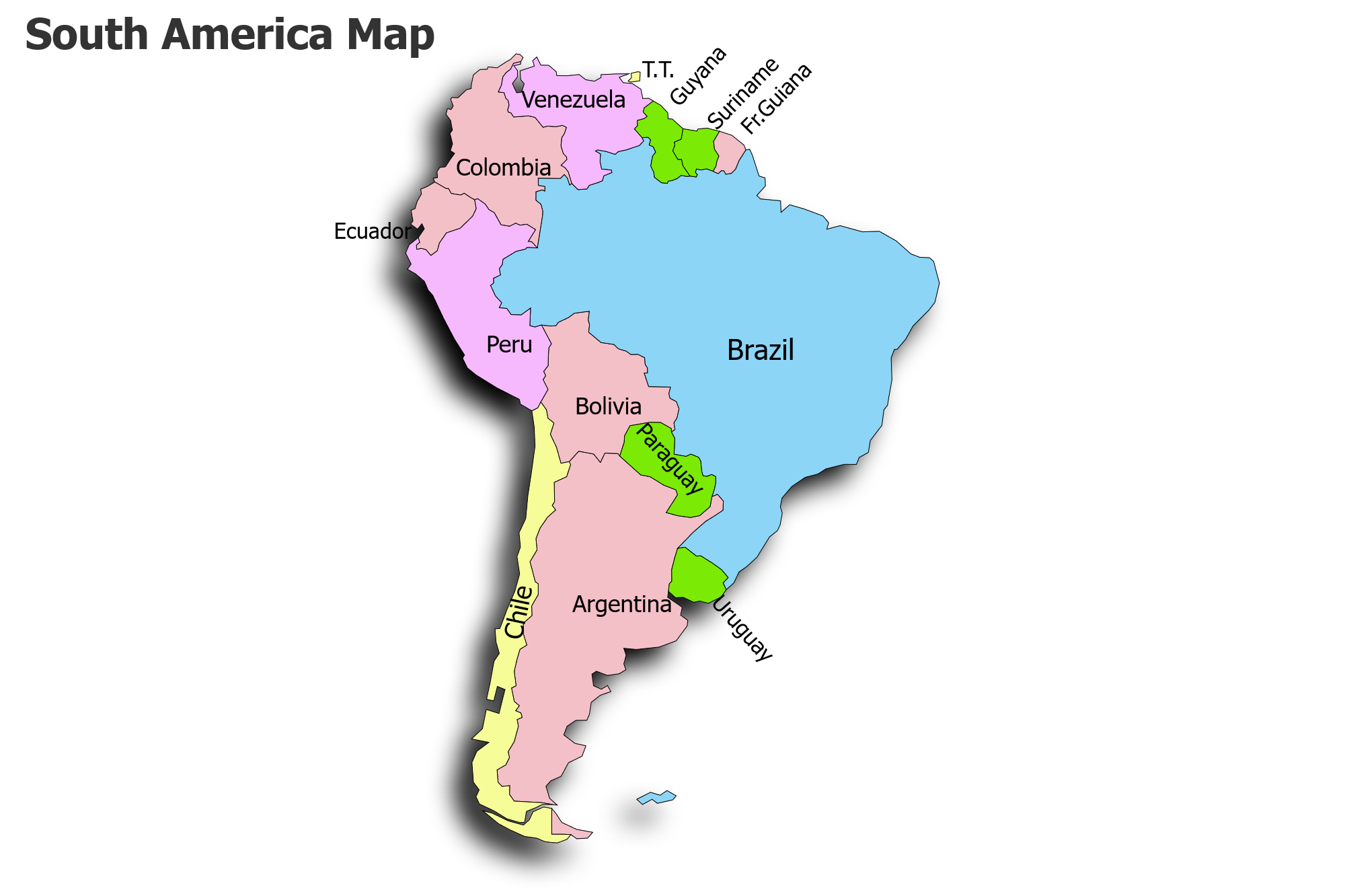 Introduction to Introduction to worlds fourth largest continent South America